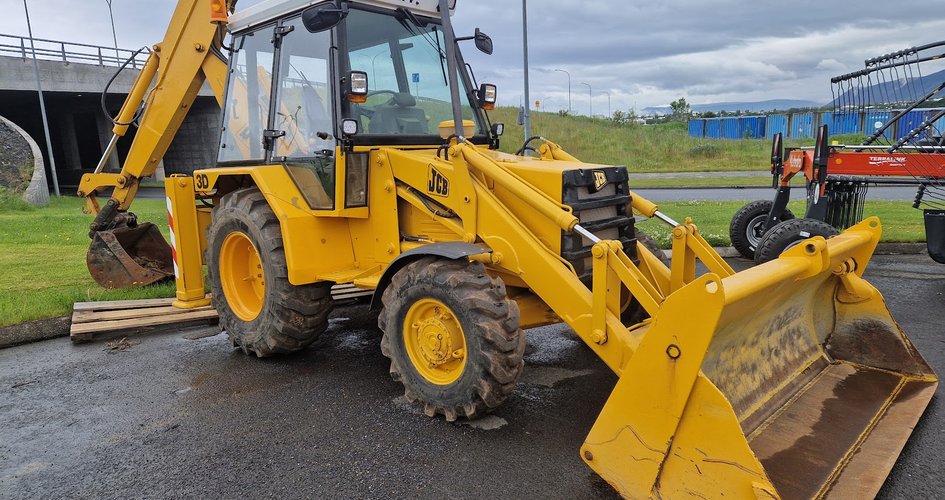 JCB 3D 4x4 árg. 1986