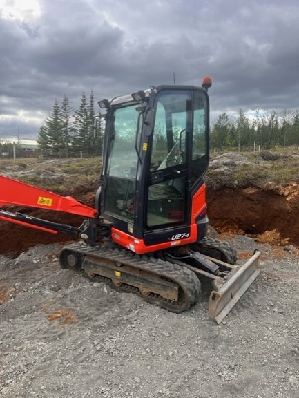 Kubota U27-4 árg. 2022