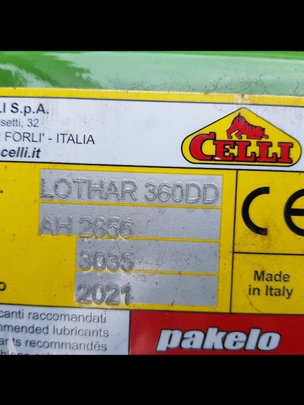 Celli LOTHAR DD 360 árg. 2021